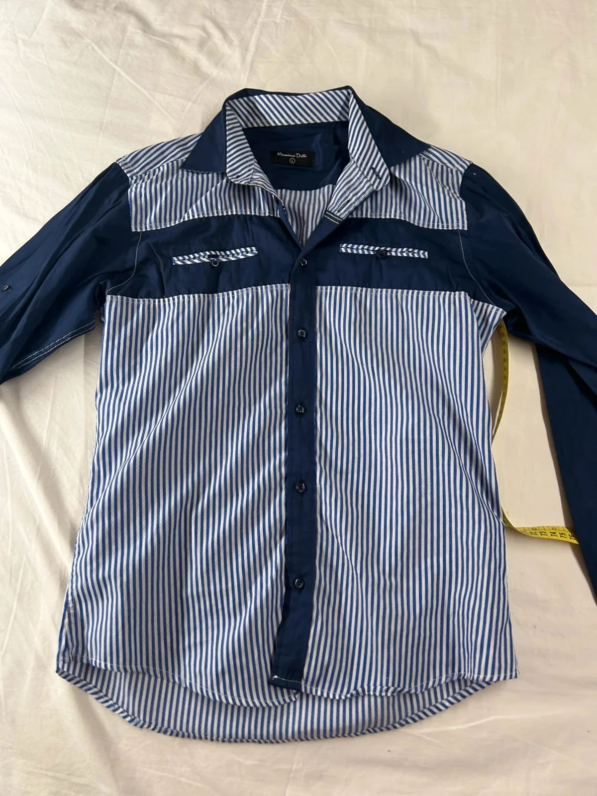 Camisa vintage a rayas Massimo Dutti – photo 2